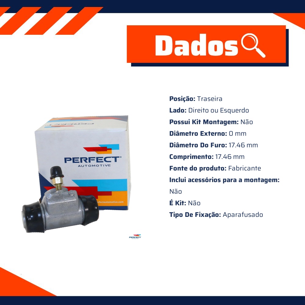 Cilindro de Roda - Perfect - CIR0803