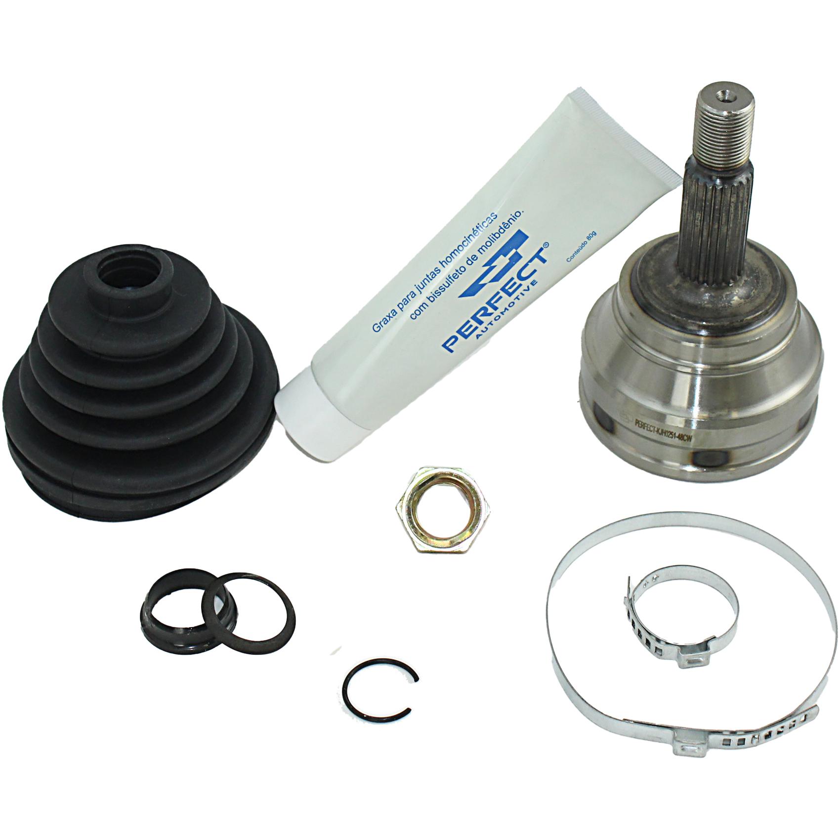 Kit Junta Homocinética para Volkswagen FOX e Gol - Perfect - KJH0251