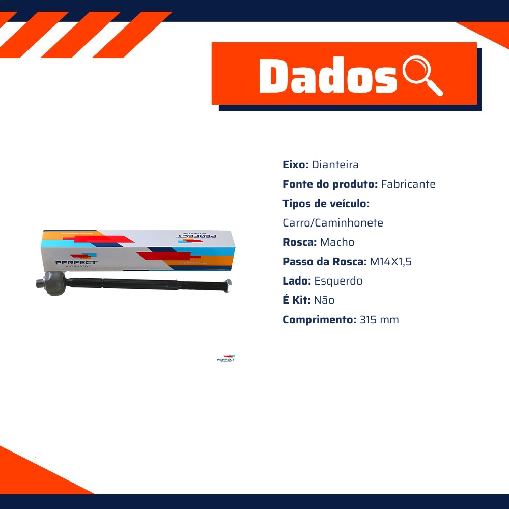 Axial de Direção - Perfect - BRD3643