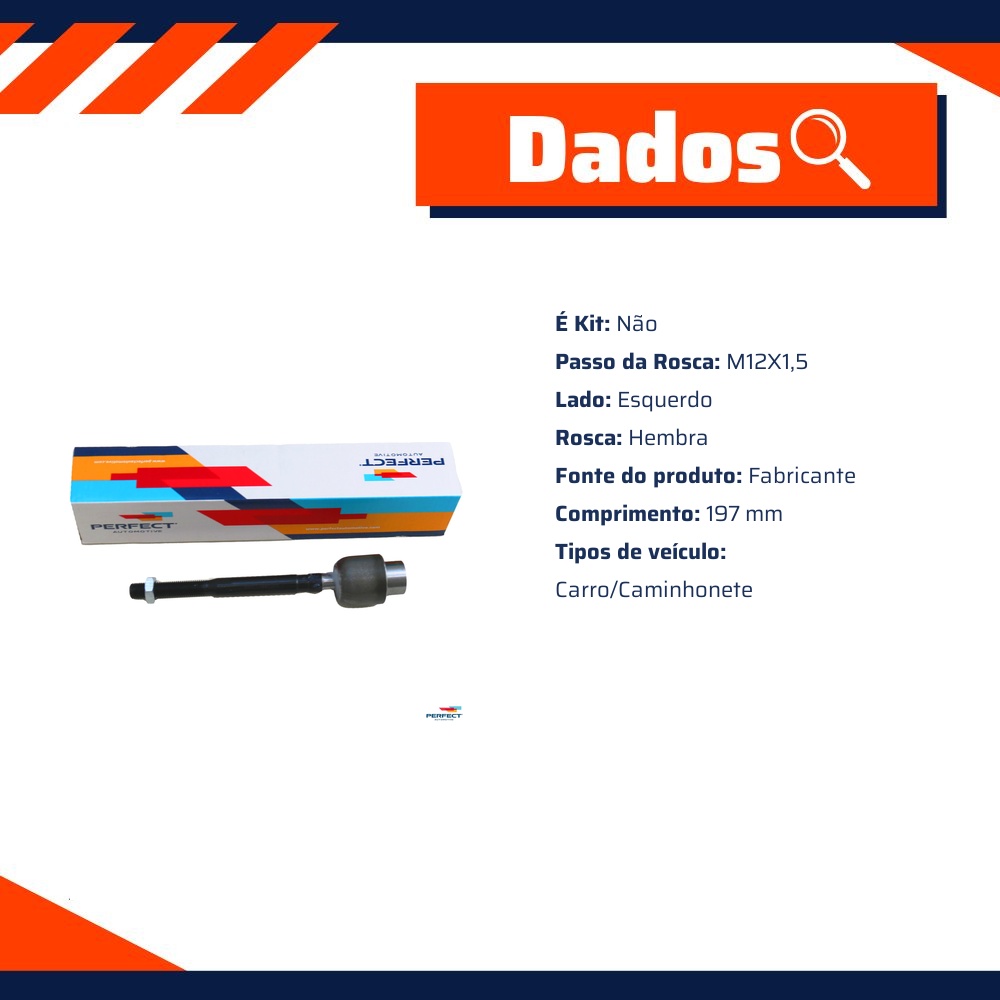 Axial de Direção - Perfect - BRD4550