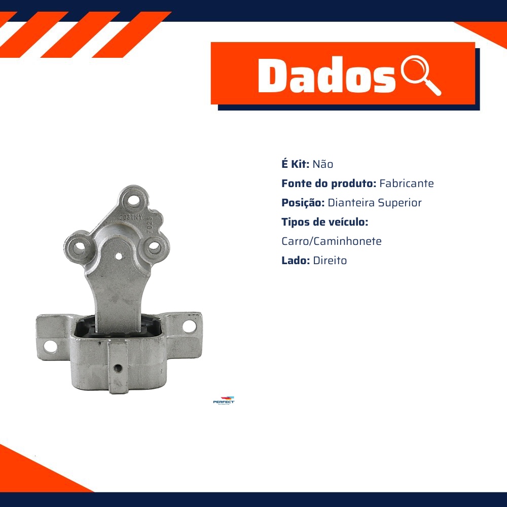 Suporte do Motor para Renault Logan e Sandero - Perfect - COX0604