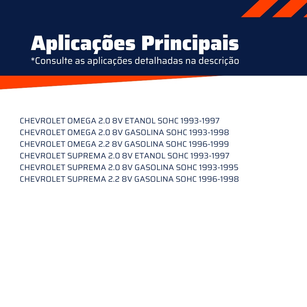 Kit Junta Deslizante para Chevrolet Omega e Suprema - Perfect - JHC0330