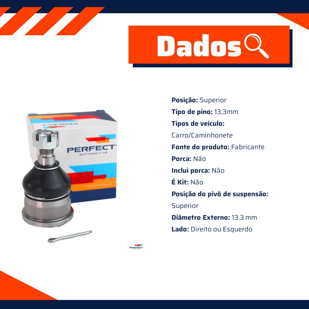 Pivo para Chevrolet Caravan e Opala - Perfect - PVS1033