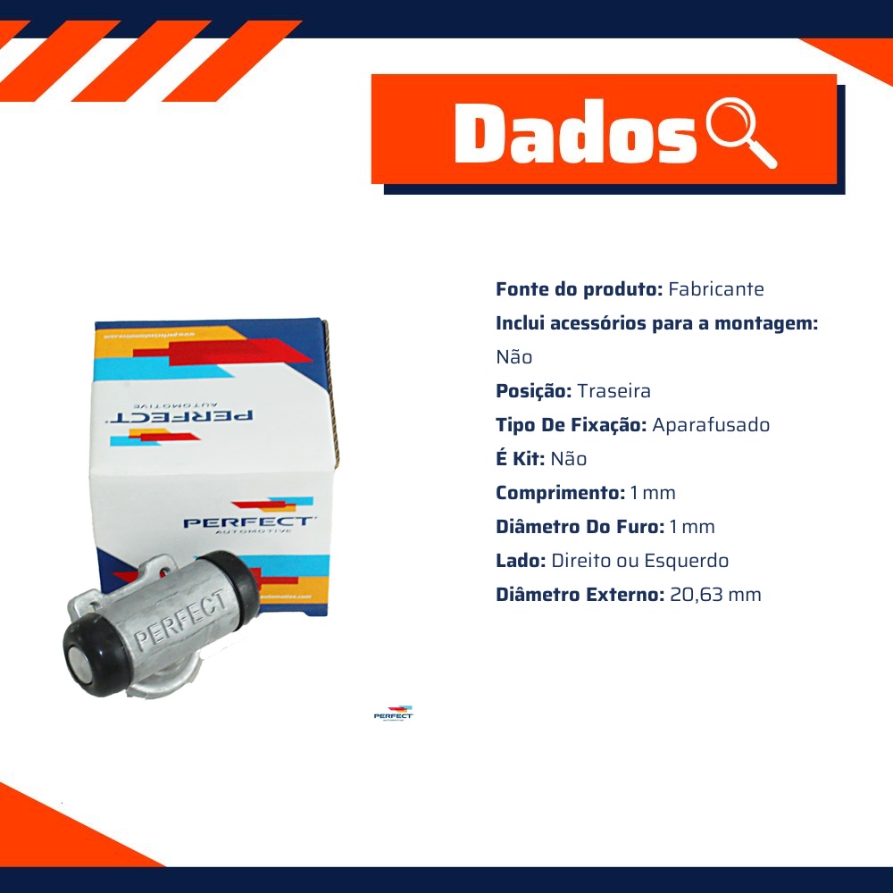 Cilindro de Roda - Perfect - CIR0600