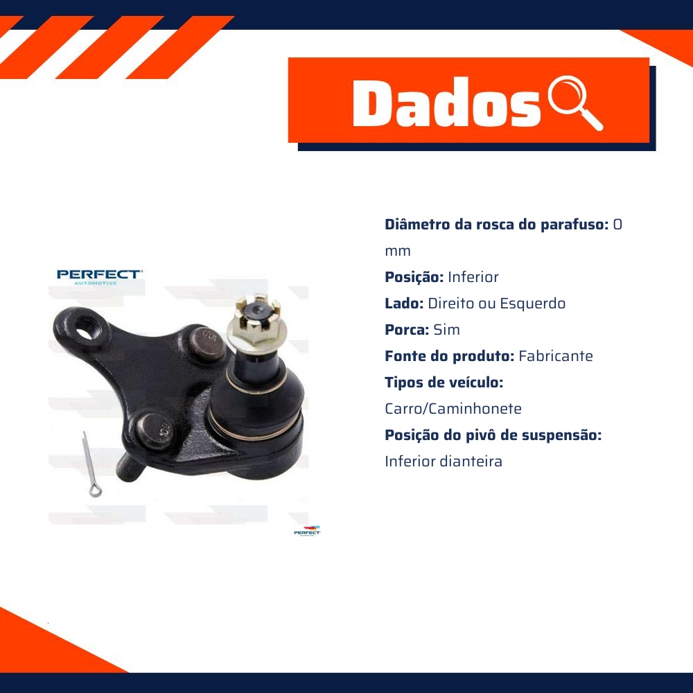 Pivo Suspensão para Toyota Corolla Cross e RAV4 - Perfect - PVI0700