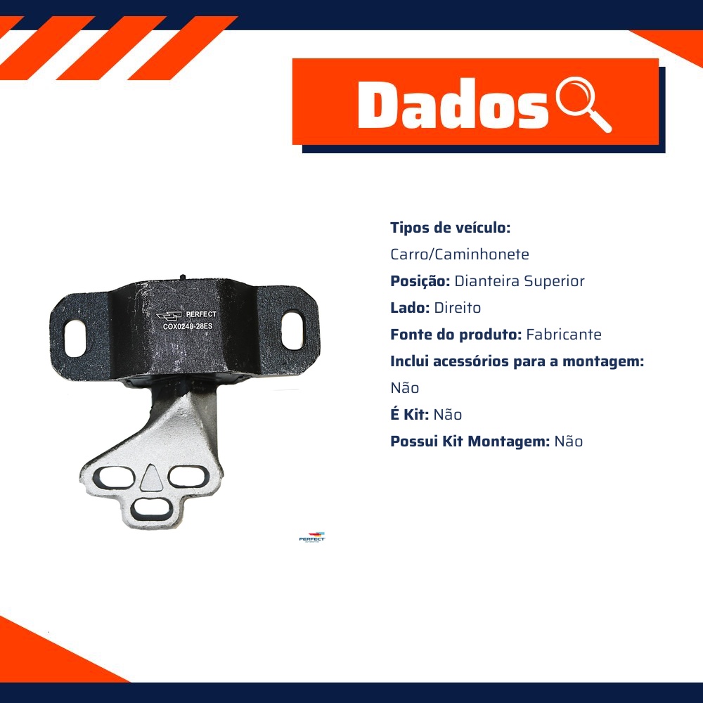 Suporte do Motor para Ford Ka - Perfect - COX0248