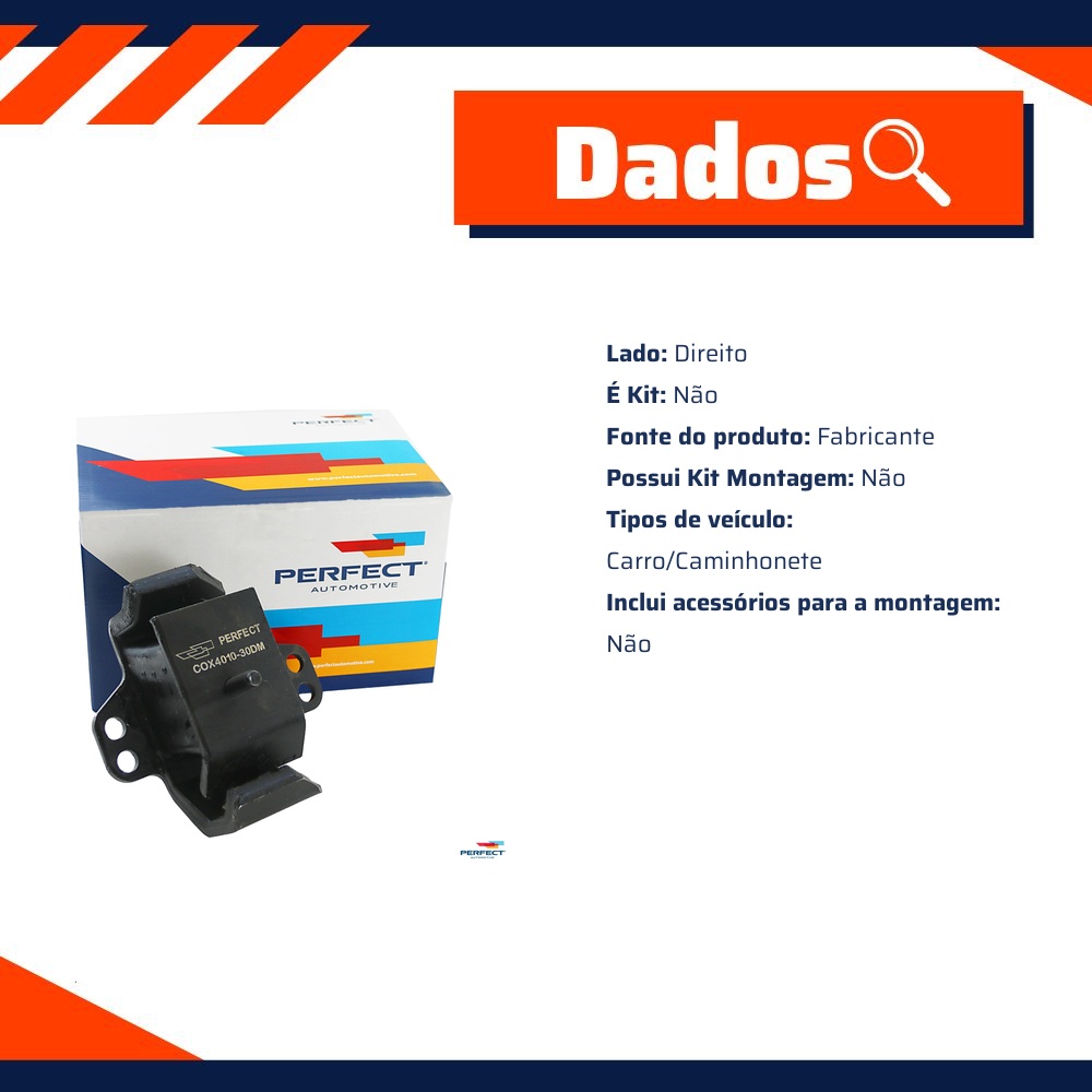 Suporte Motor para Nissan Frontier - Perfect - COX4010
