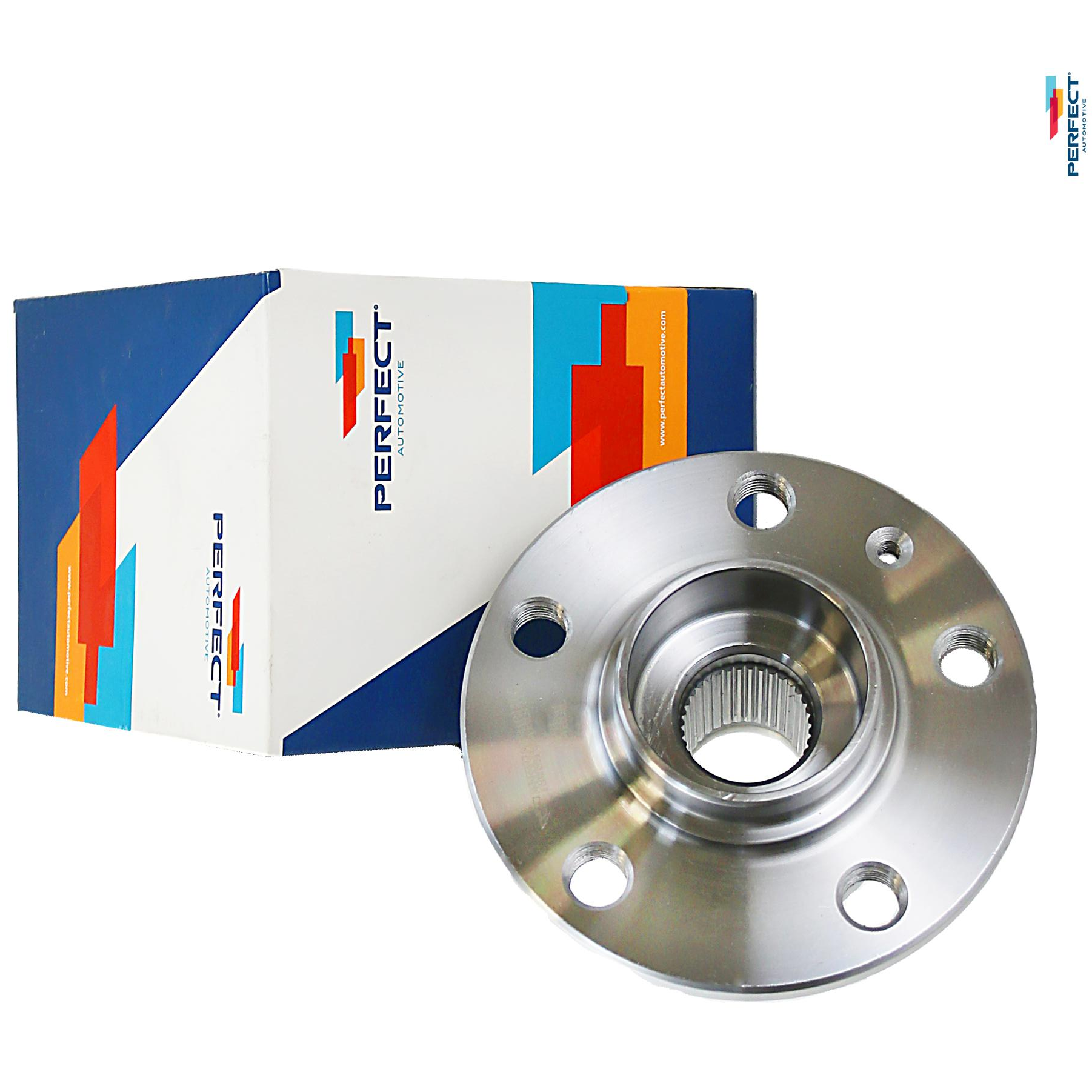 Cubo de Roda Dianteiro Direito ou Esquerdo 5 Furos com Rolamento e ABS - Perfect - CDRD0024