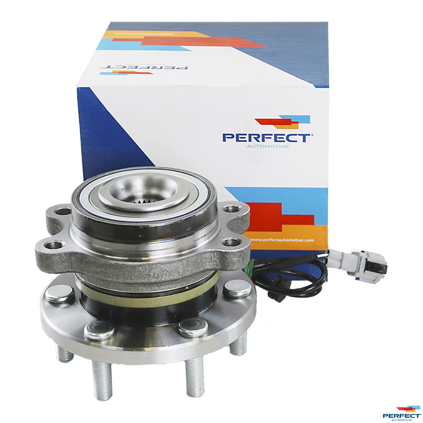 Cubo de Roda Dianteiro Direito ou Esquerdo 6 Furos sem Rolamento sem ABS para Nissan Frontier - Perfect - CDRD0048