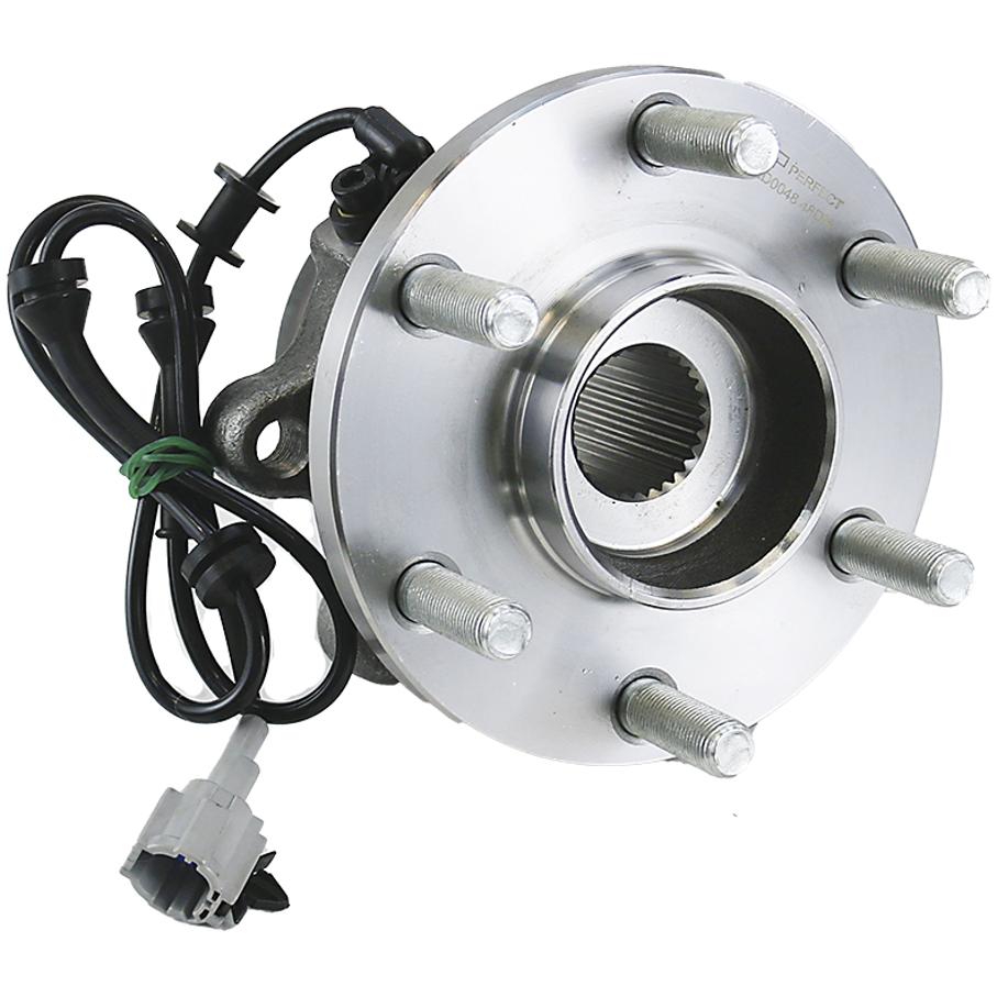 Cubo de Roda Dianteiro Direito ou Esquerdo 6 Furos sem Rolamento sem ABS para Nissan Frontier - Perfect - CDRD0048