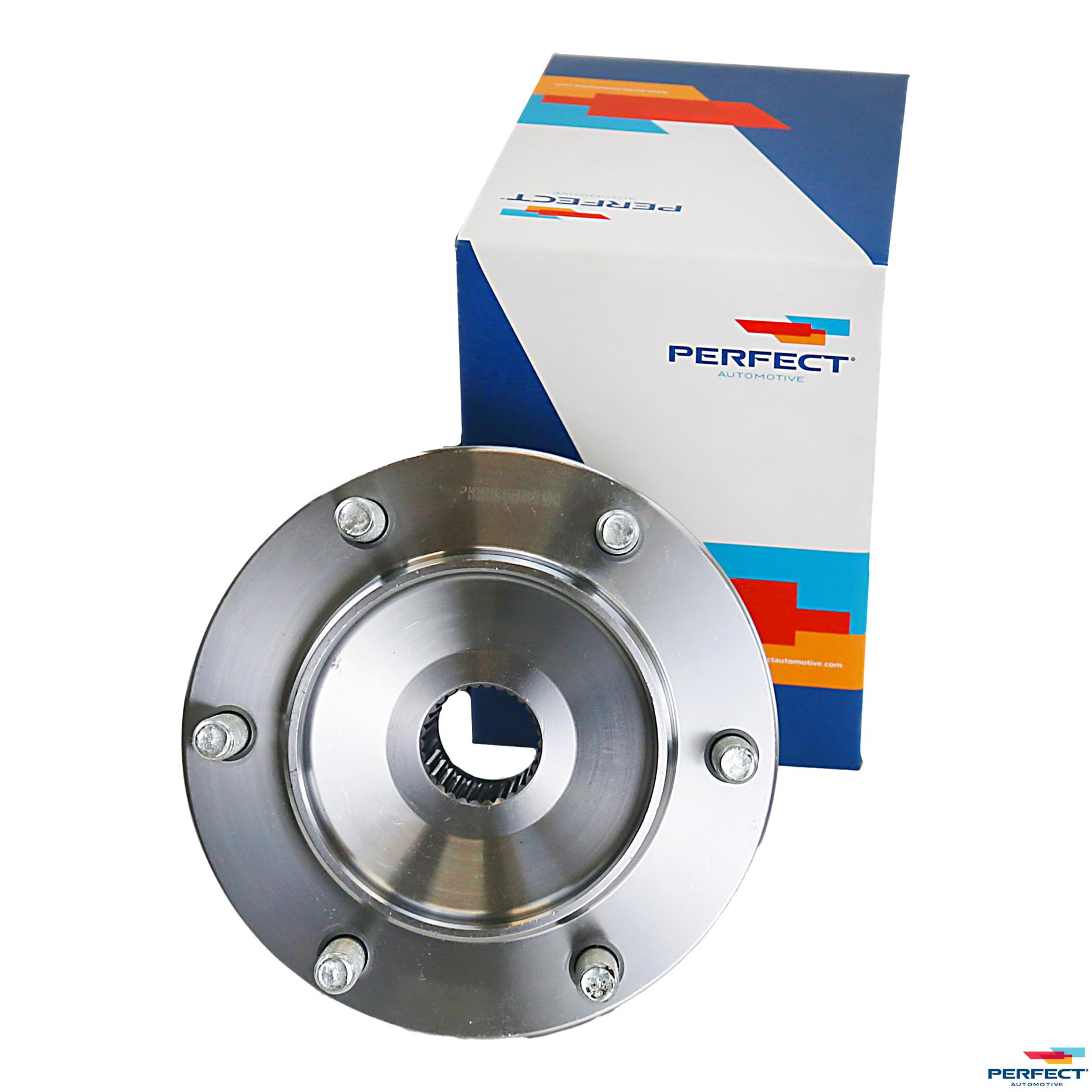 Cubo de Roda Dianteiro Direito ou Esquerdo 6 Furos com Rolamento e ABS para Toyota Hilux - Perfect - CDRD0147