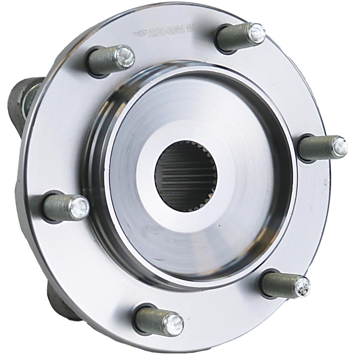 Cubo de Roda Dianteiro Direito ou Esquerdo 6 Furos com Rolamento e ABS para Toyota Hilux - Perfect - CDRD0147