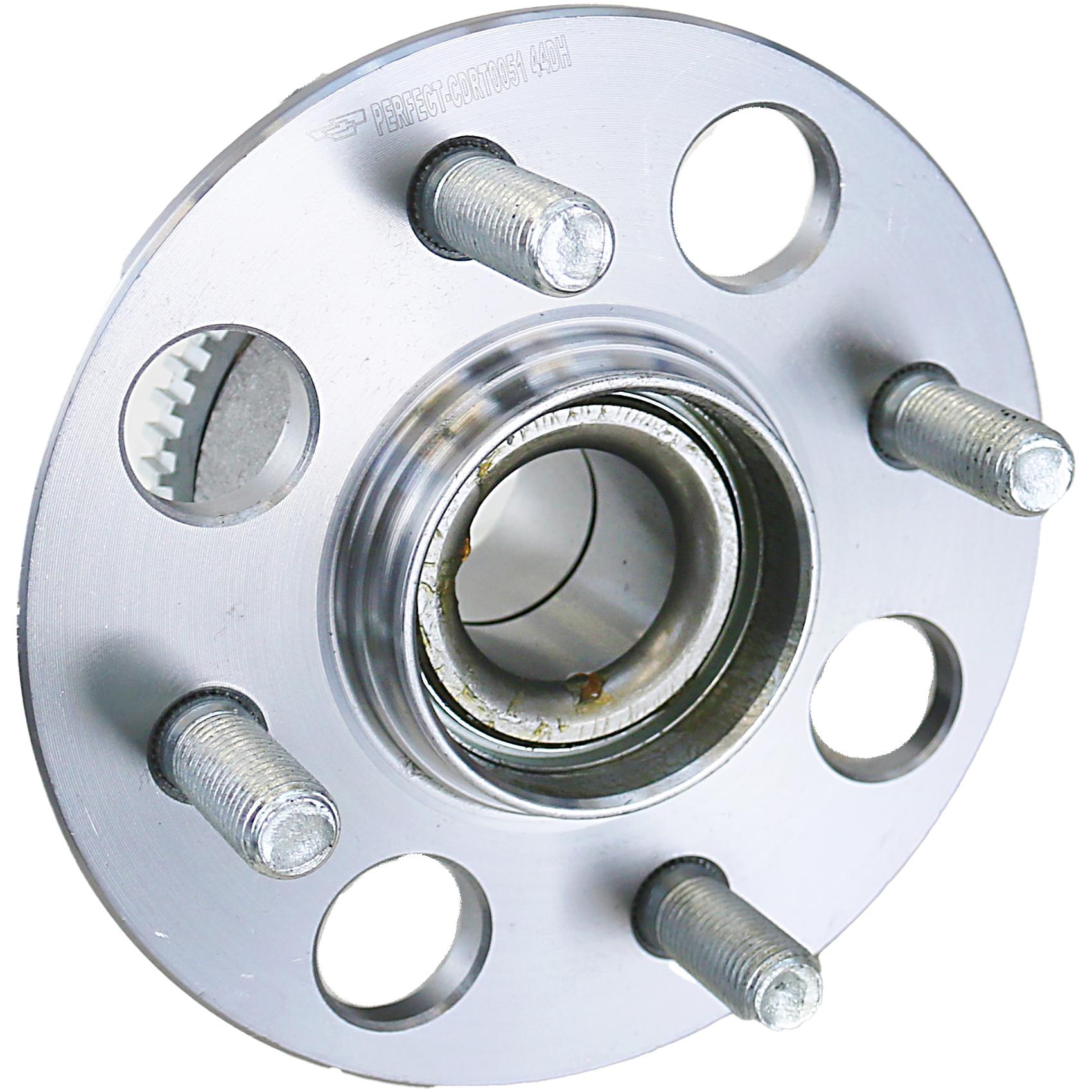 Cubo de Roda Traseiro Direito ou Esquerdo 4 Furos com Rolamento e ABS para Honda Civic - Perfect - CDRT0051