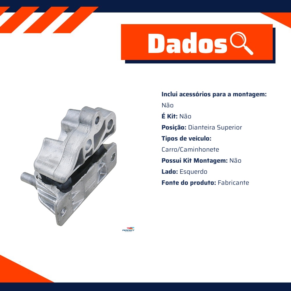 Suporte do Motor para Fiat Linea e Punto - Perfect - COX0161