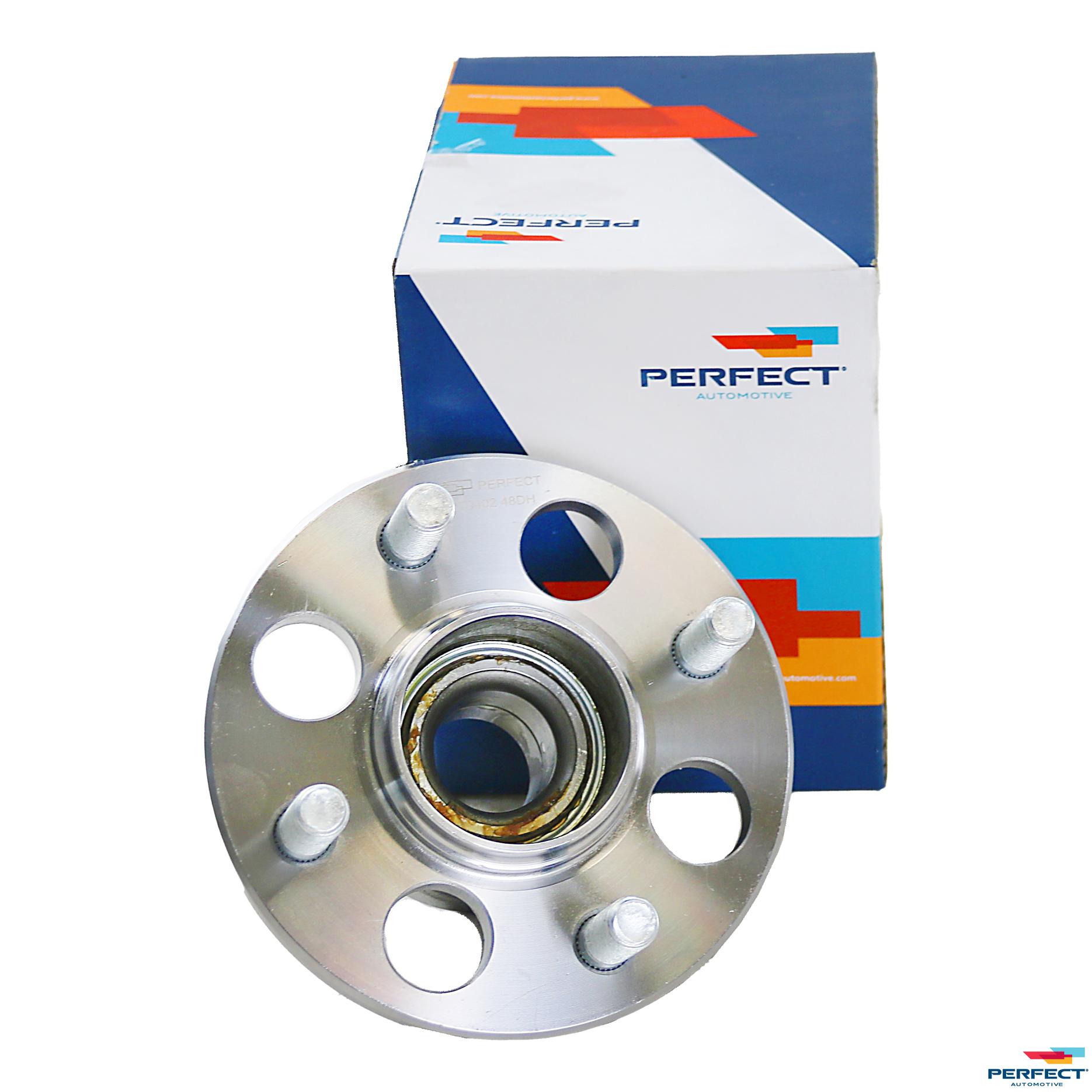 Cubo de Roda Traseiro Direito ou Esquerdo 4 Furos para Honda Civic - Perfect - CDRT0402