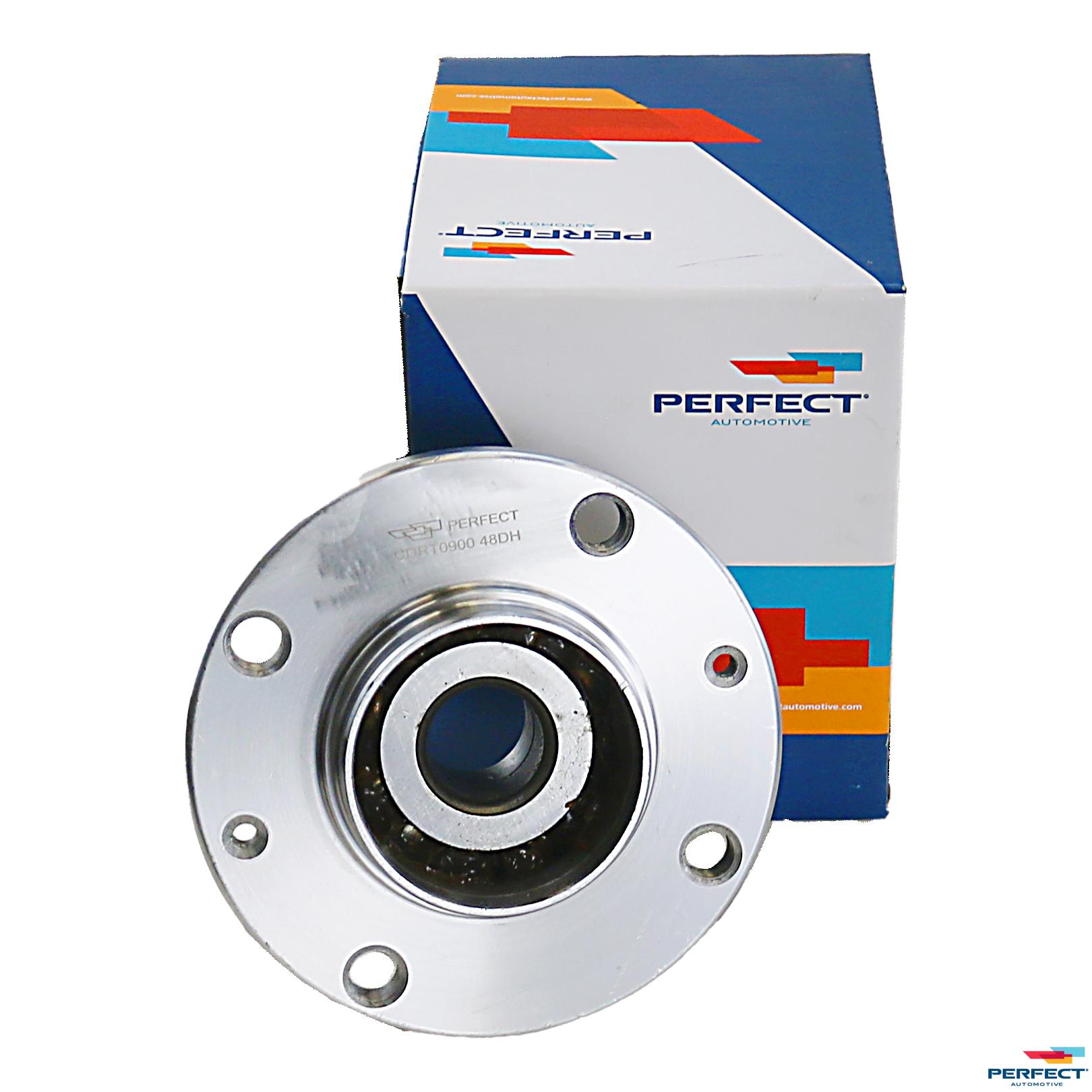Cubo de Roda Traseiro 4 Furos com Rolamento e ABS para Citroen Aircross e C3 - Perfect - CDRT0900