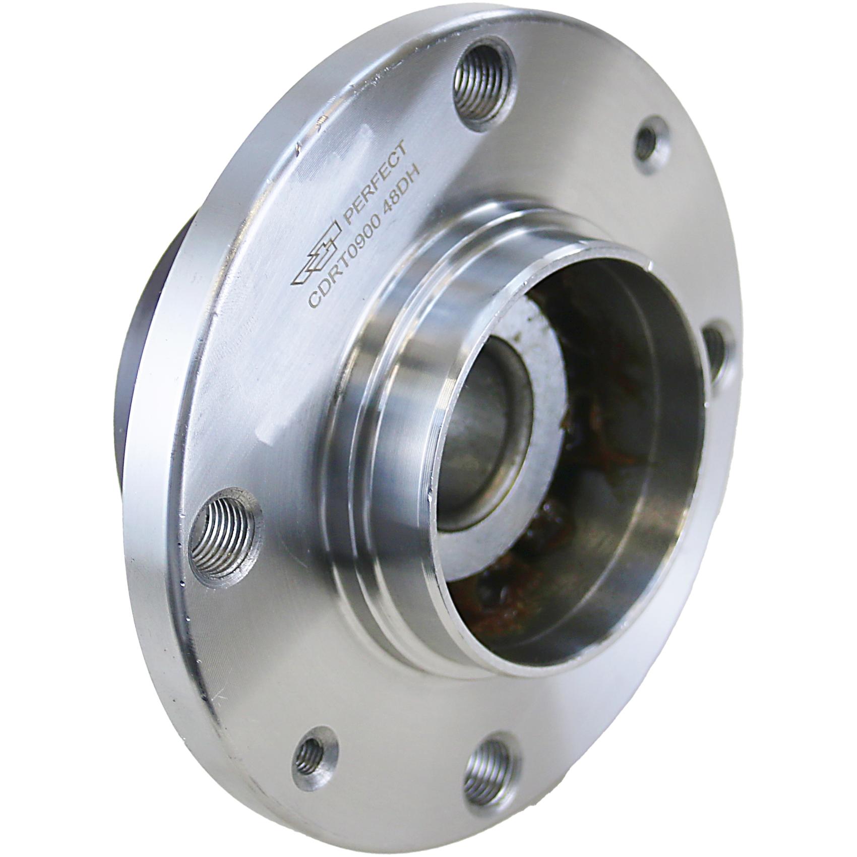 Cubo de Roda Traseiro 4 Furos com Rolamento e ABS para Citroen Aircross e C3 - Perfect - CDRT0900