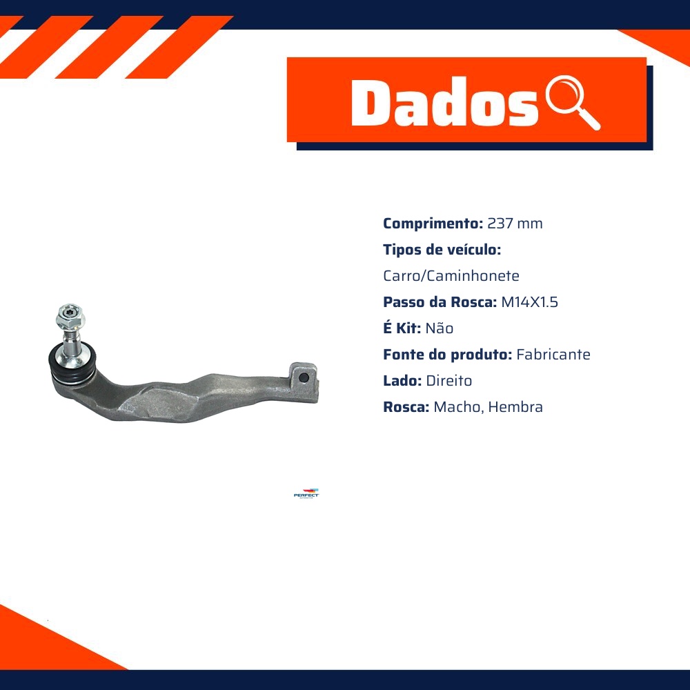 Terminal de Direção - Perfect - TDI1504