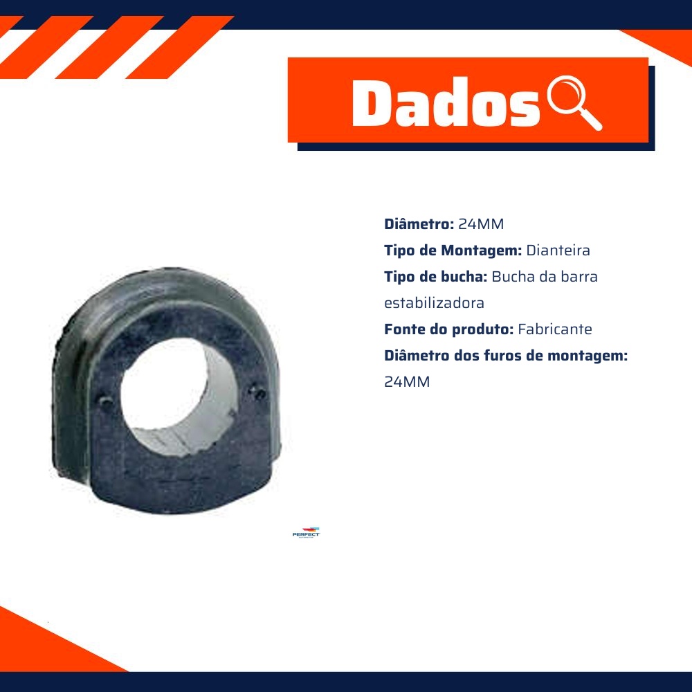 Bucha da Barra Estabilizadora para Nissan Frontier - Perfect - BCH335
