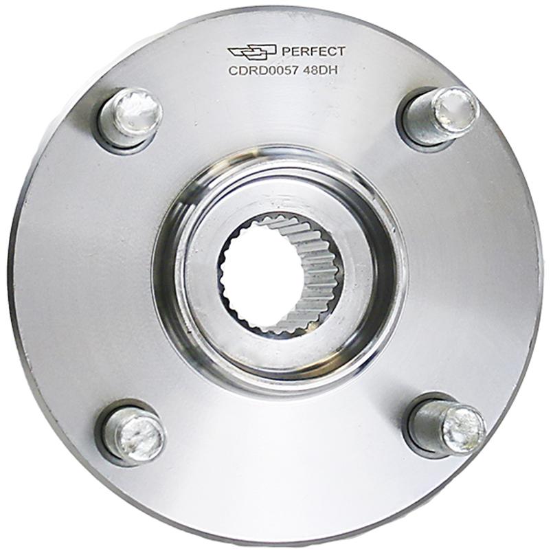 Cubo de Roda Dianteiro 4 Furos 26 Dentes sem Rolamento sem ABS para Toyota Corolla e Fielder - Perfect - CDRD0057