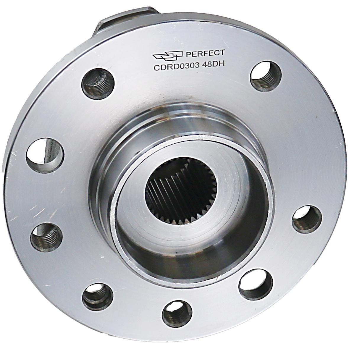 Cubo de Roda Dianteiro Direito ou Esquerdo 5 Furos com Rolamento e ABS - Perfect - CDRD0303