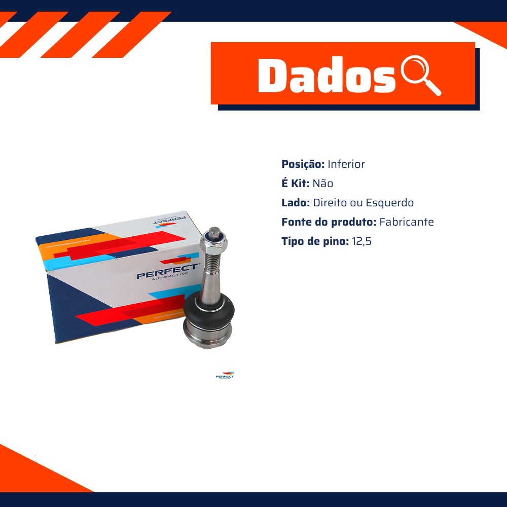 Pivo Suspensão para Chevrolet Cruze - Perfect - PVI0312S