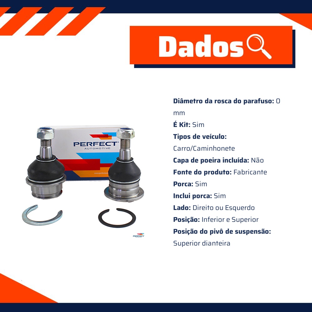 Jg Pivo para Toyota Hilux - Perfect - KPV0737