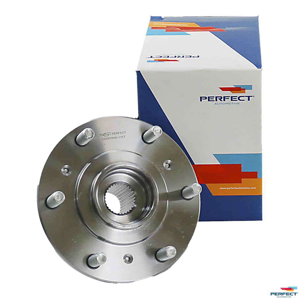 Cubo de Roda Dianteiro Direito ou Esquerdo 6 Furos com Rolamento sem ABS para Mitsubishi L200 - Perfect - CDRD0045
