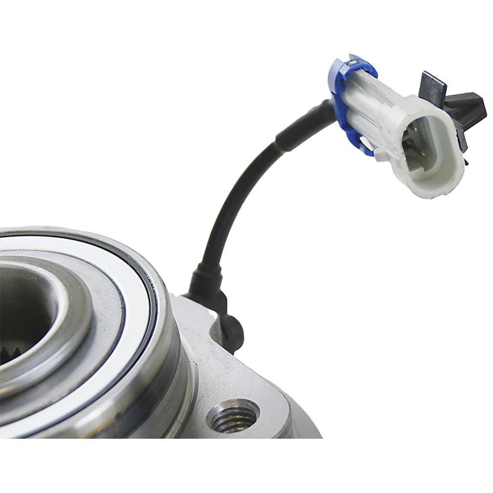 Cubo de Roda Dianteiro Direito ou Esquerdo 5 Furos com Rolamento e ABS para Chevrolet Captiva - Perfect - CDRD0056