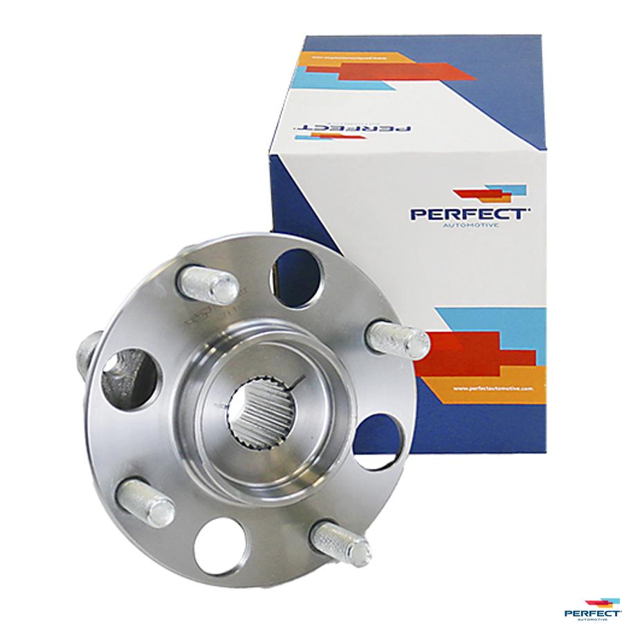 Cubo de Roda Dianteiro 4 Furos sem Rolamento com ABS para Nissan Livina e Tiida - Perfect - CDRD0071