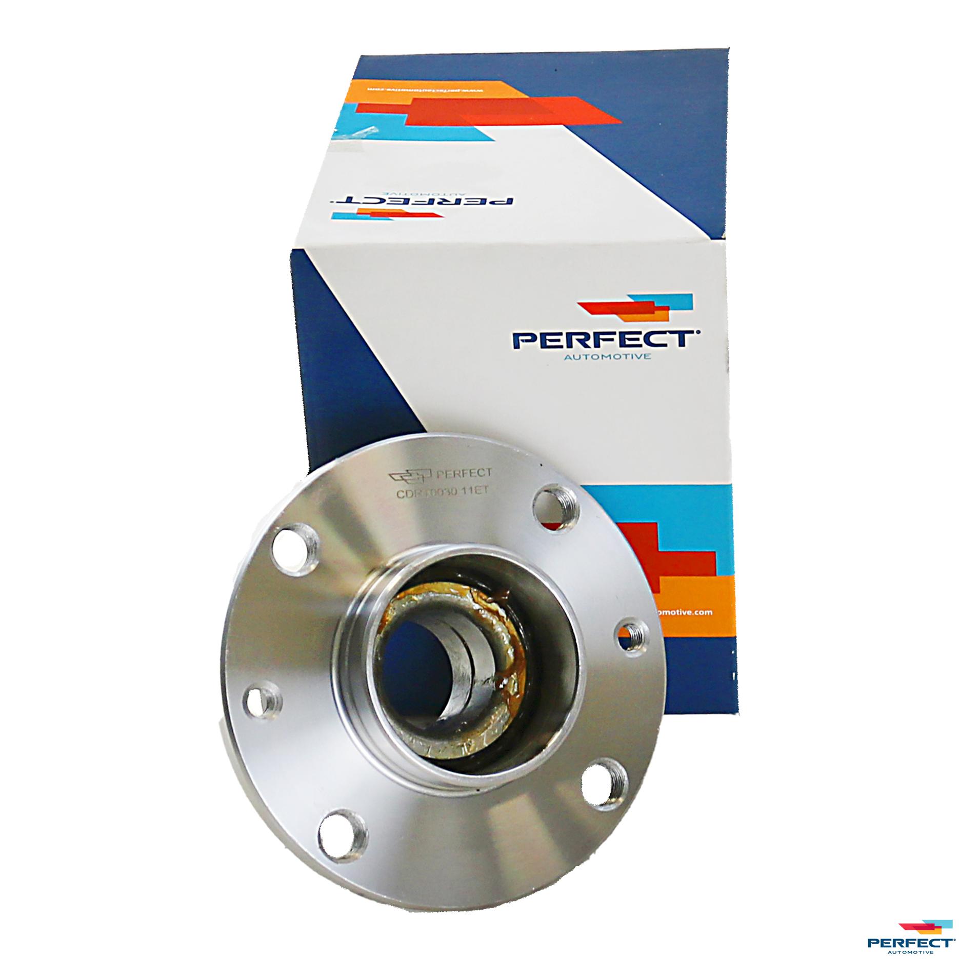 Cubo de Roda Traseiro Direito ou Esquerdo 4 Furos com Rolamento e ABS - Perfect - CDRT0030