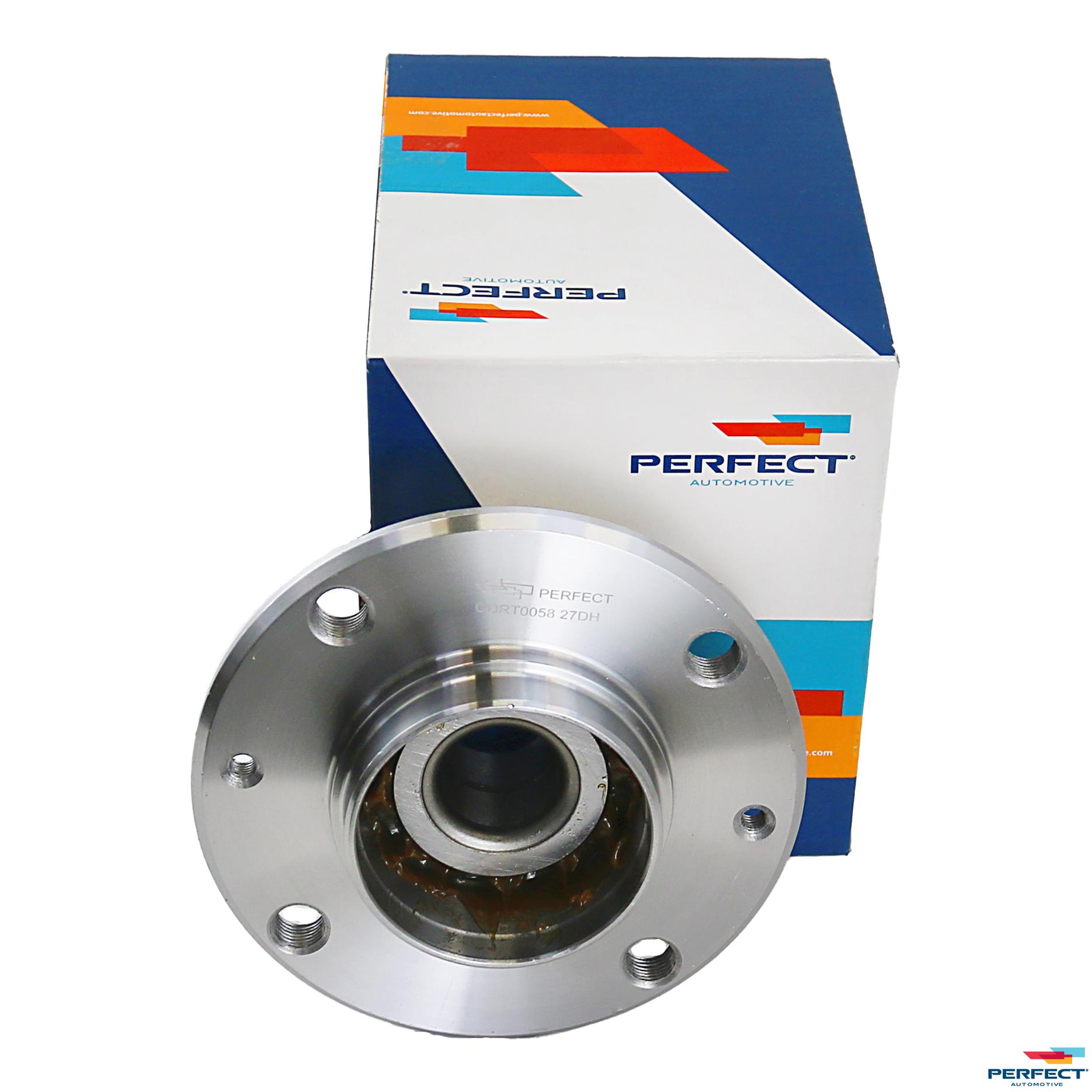 Cubo de Roda Dianteiro Direito ou Esquerdo 4 Furos 25 Dentes sem Rolamento sem ABS - Perfect - CDRD0106