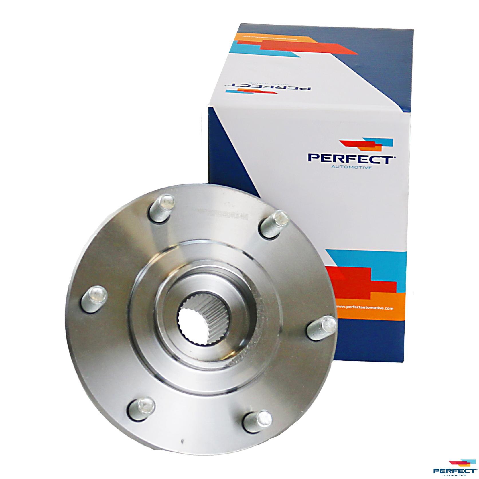 Cubo de Roda Dianteiro 6 Furos com Rolamento e ABS para Mitsubishi Pajero Full e Pajero Sport - Perfect - CDRD0135