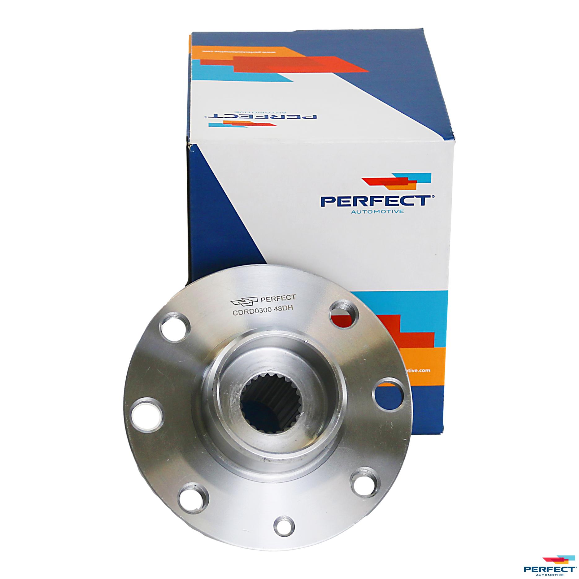 Cubo de Roda Dianteiro Direito ou Esquerdo 4 Furos 22 Dentes sem Rolamento sem ABS - Perfect - CDRD0300