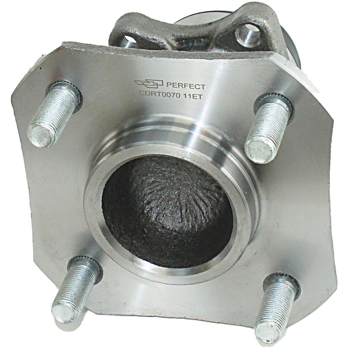 Cubo de Roda Traseiro 4 Furos sem Rolamento com ABS para Nissan Livina e Tiida - Perfect - CDRT0070