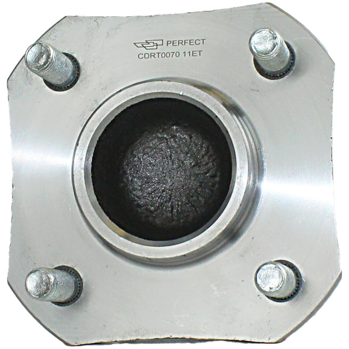 Cubo de Roda Traseiro 4 Furos sem Rolamento com ABS para Nissan Livina e Tiida - Perfect - CDRT0070