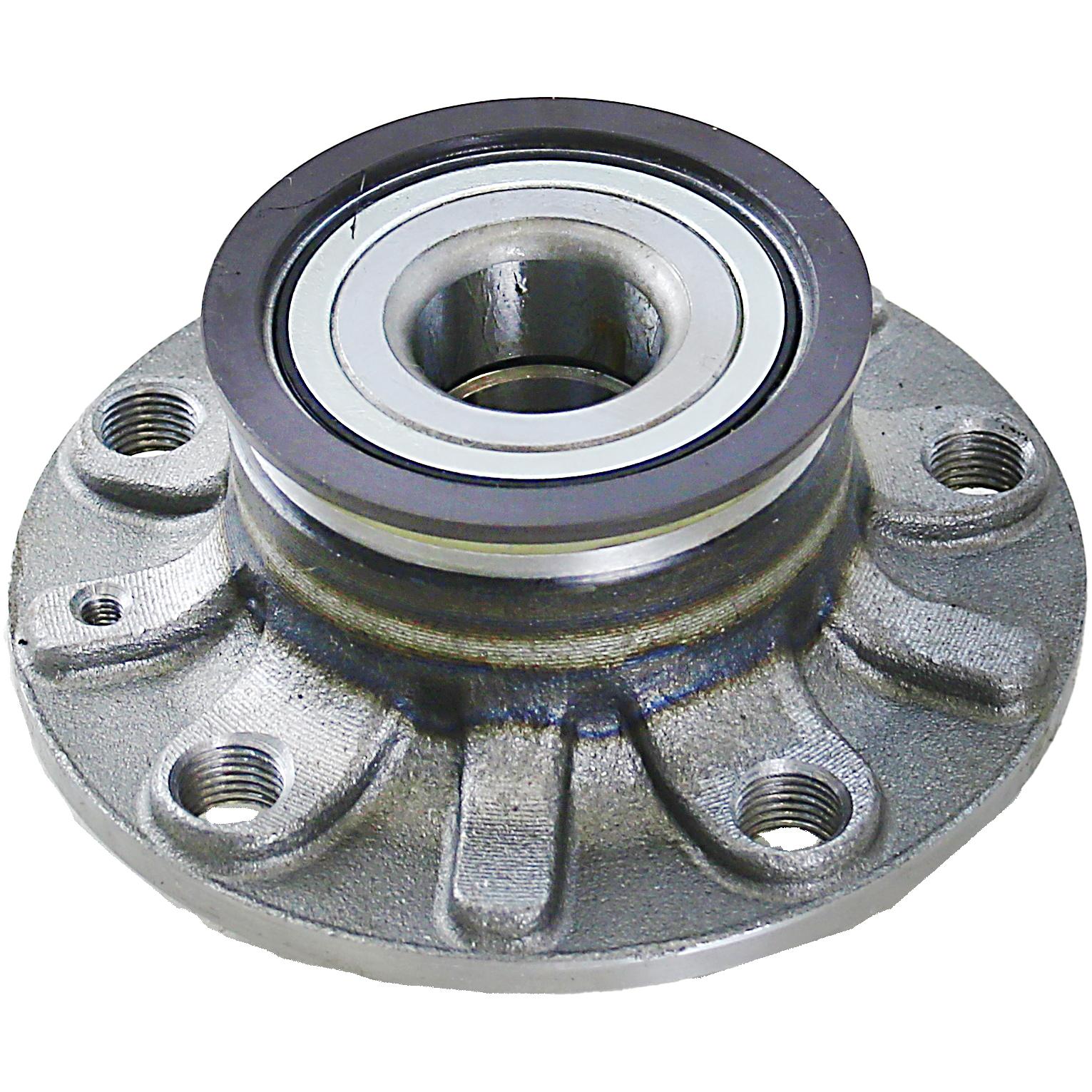 Cubo de Roda Traseiro 5 Furos com Rolamento e ABS para Volkswagen Golf e Jetta - Perfect - CDRT0095