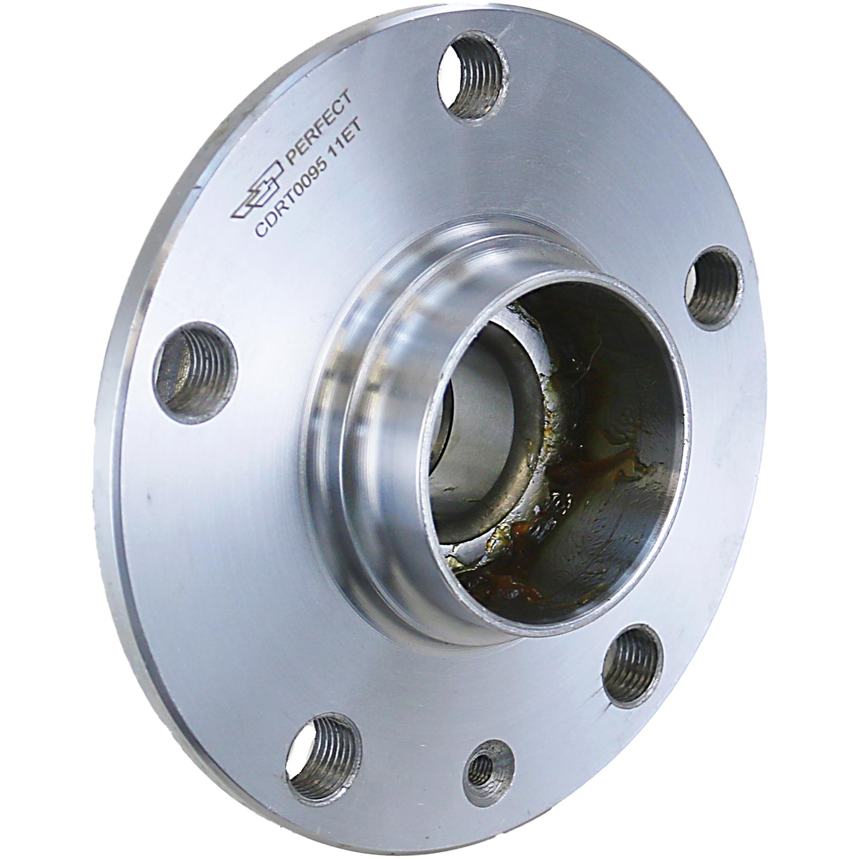 Cubo de Roda Traseiro 5 Furos com Rolamento e ABS para Volkswagen Golf e Jetta - Perfect - CDRT0095