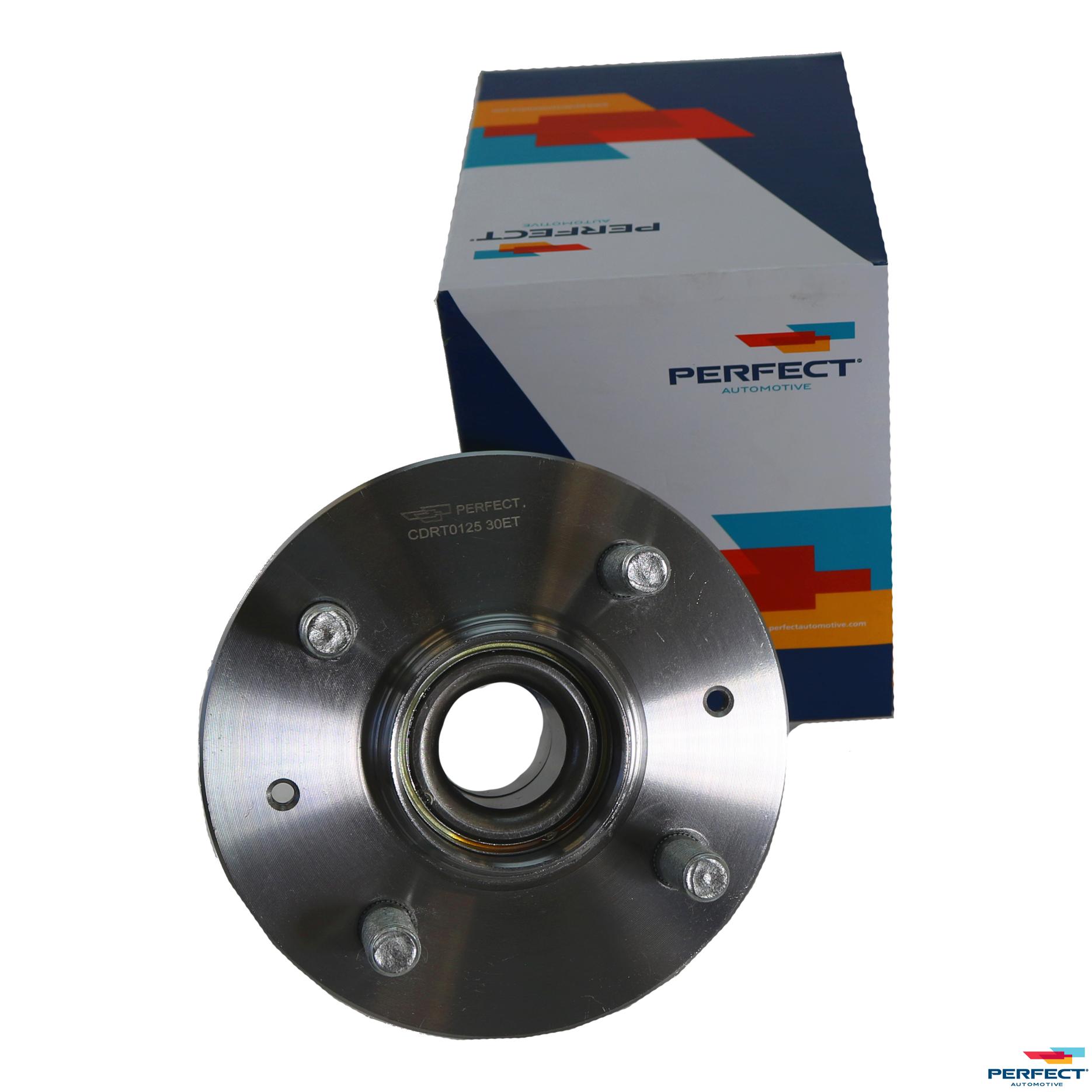 Cubo de Roda Traseiro 4 Furos com Rolamento e ABS para Honda City e FIT - Perfect - CDRT0125