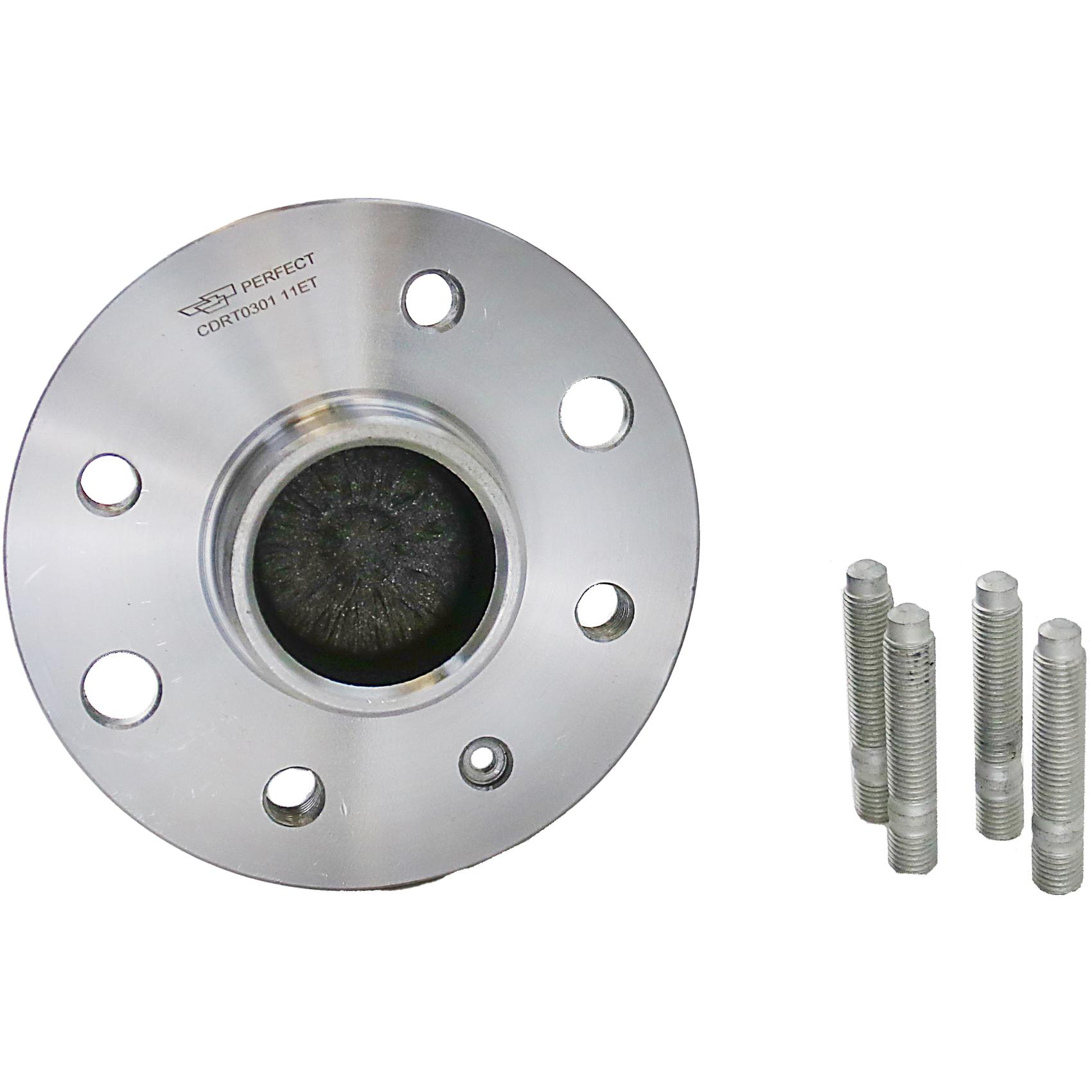 Cubo de Roda Traseiro Direito ou Esquerdo 4 Furos sem Rolamento sem ABS - Perfect - CDRT0301