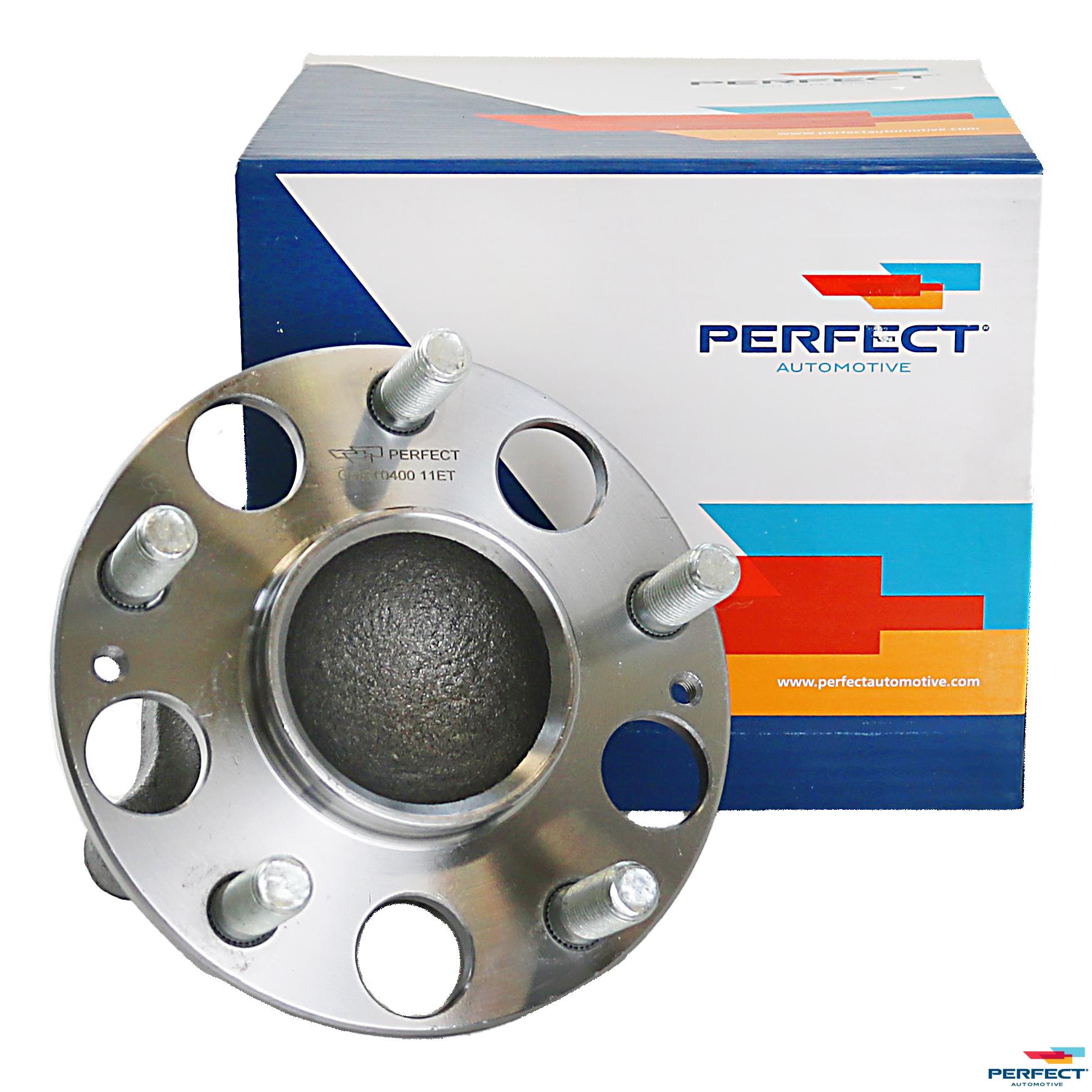 Cubo de Roda Traseiro Direito ou Esquerdo 5 Furos sem Rolamento com ABS para Honda Civic - Perfect - CDRT0400
