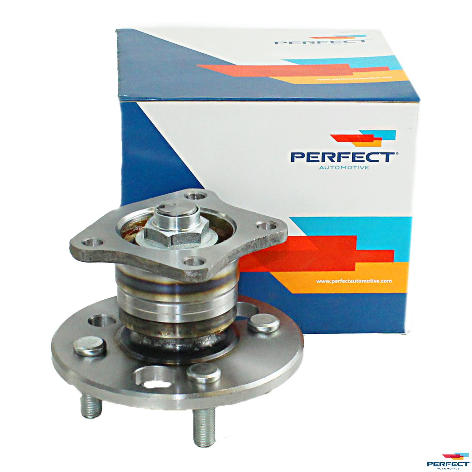 Cubo de Roda Traseiro Direito ou Esquerdo 4 Furos com Rolamento sem ABS - Perfect - CDRT0700