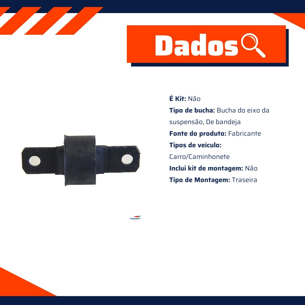 Bucha Eixo para Ford Focus - Perfect - BCH0207