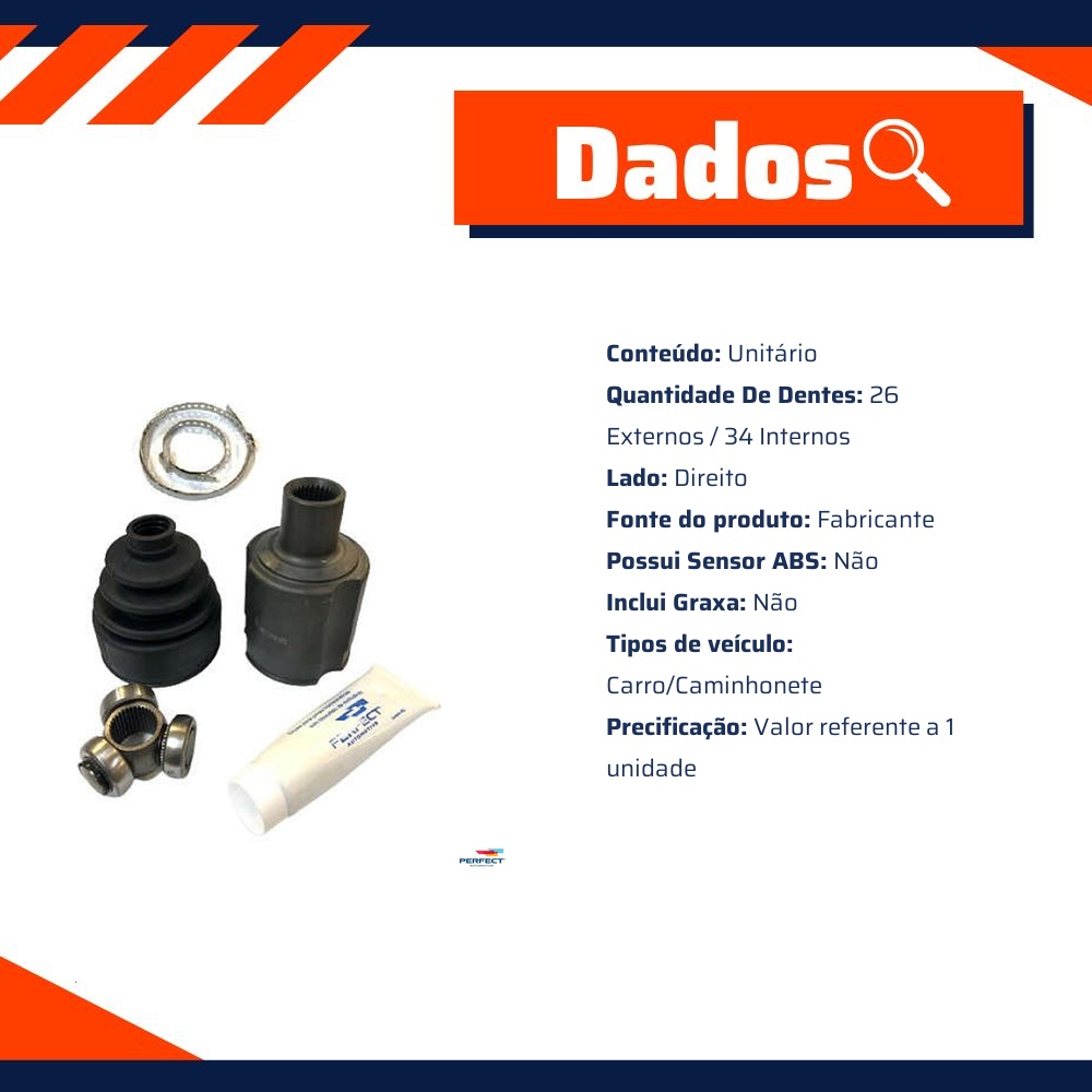 Tulipa com Trizeta para Chevrolet Blazer e S10 - Perfect - TLP0301