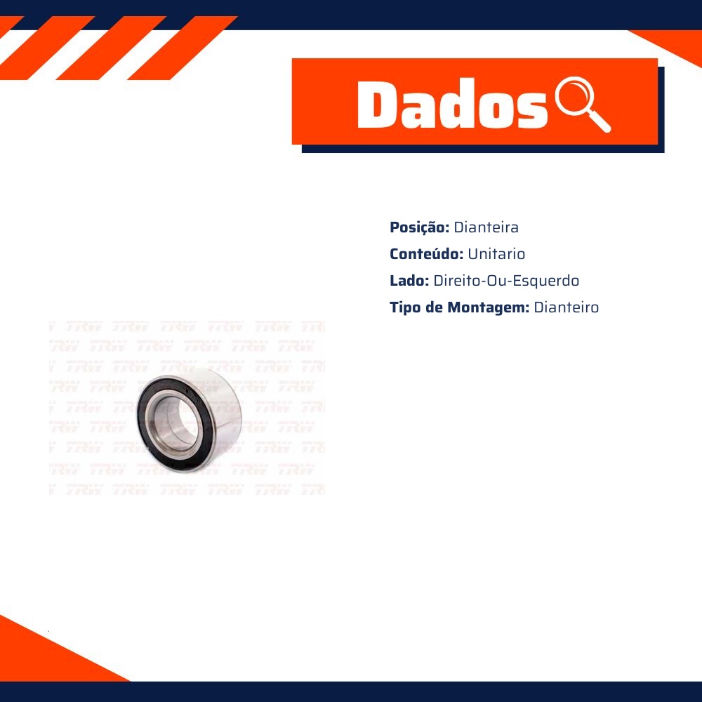 Rolamento de Roda - Lucas Automotive - LVB0036