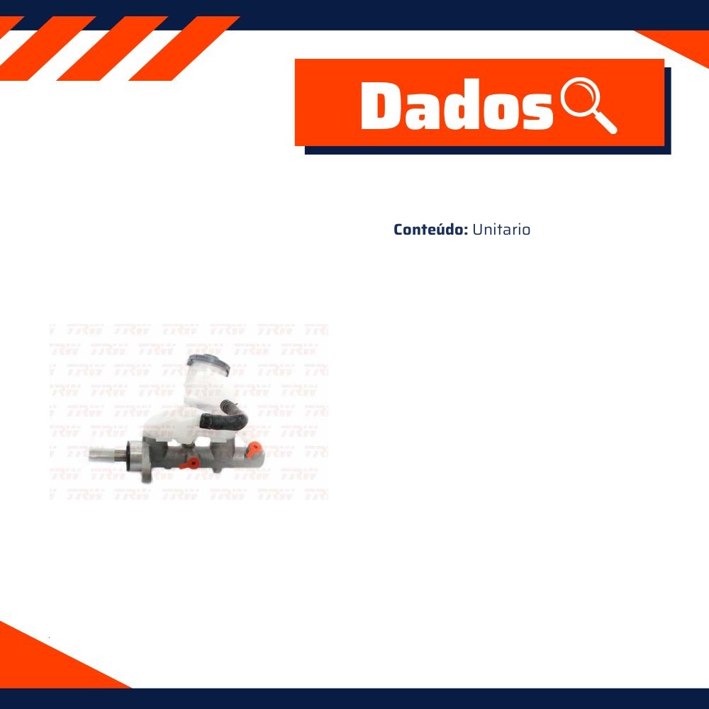 Cilindro Mestre Duplo para Honda Civic - TRW - PMD731