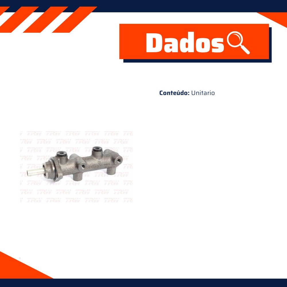 Cilindro Mestre Duplo - TRW - RCCD00180