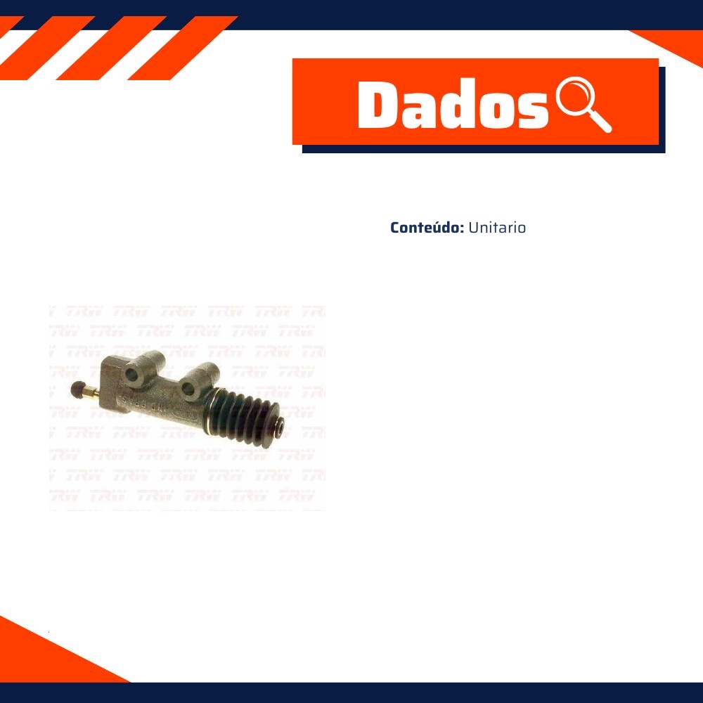 Cilindro Auxiliar de Embreagem para Toyota Bandeirante e Troller T4 - TRW - RCCE21731