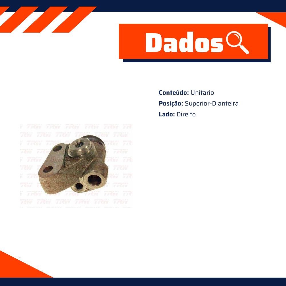 Cilindro de Roda para Volkswagen Kombi - TRW - RCCR22973