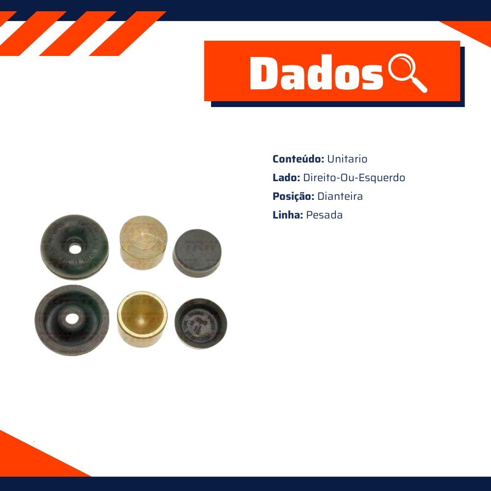 Reparo Completo do Cilindro de Roda - TRW - RRCR55665